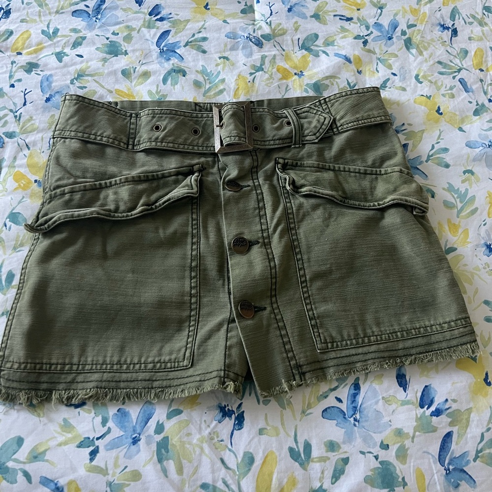 Free people mini skirt